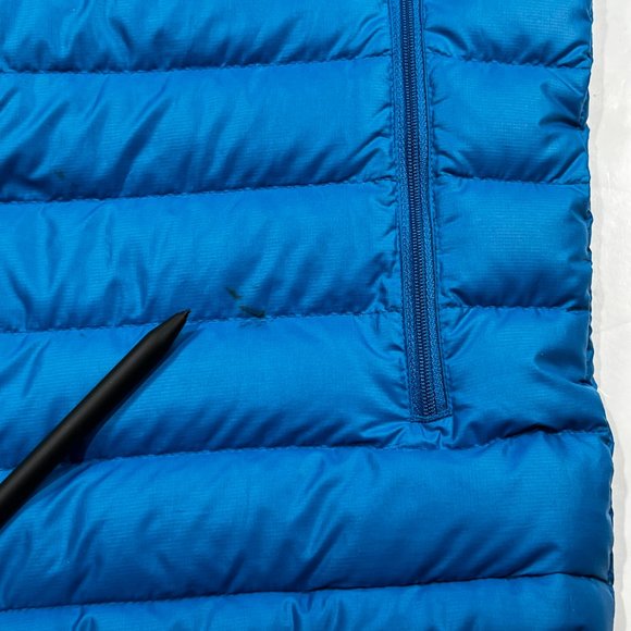 Patagonia Down Sweater Vest Mens Small Blue Full Zip Puffer 84261 - Picture 7 of 10